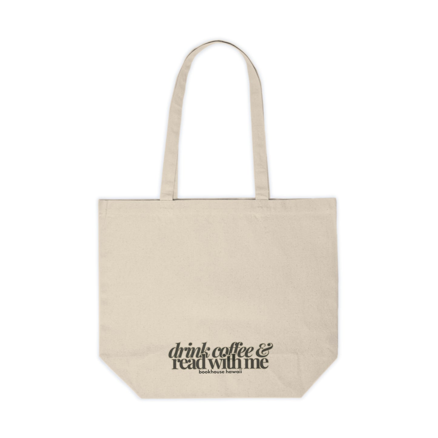 Drink Coffee + Read With Me Tote